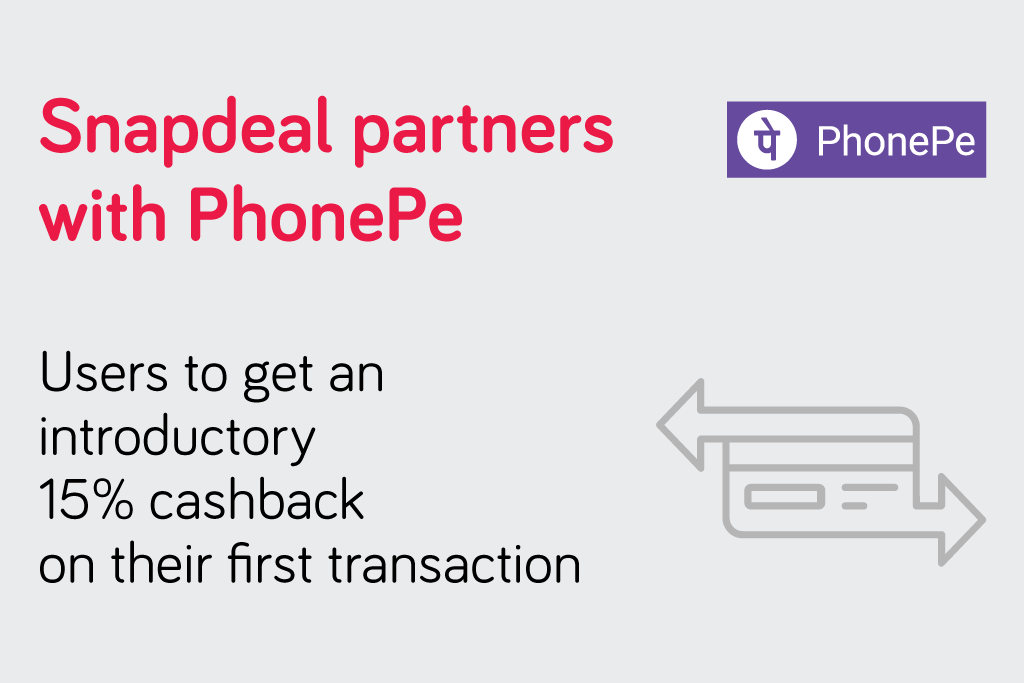 Snapdeal Partners with PhonePe