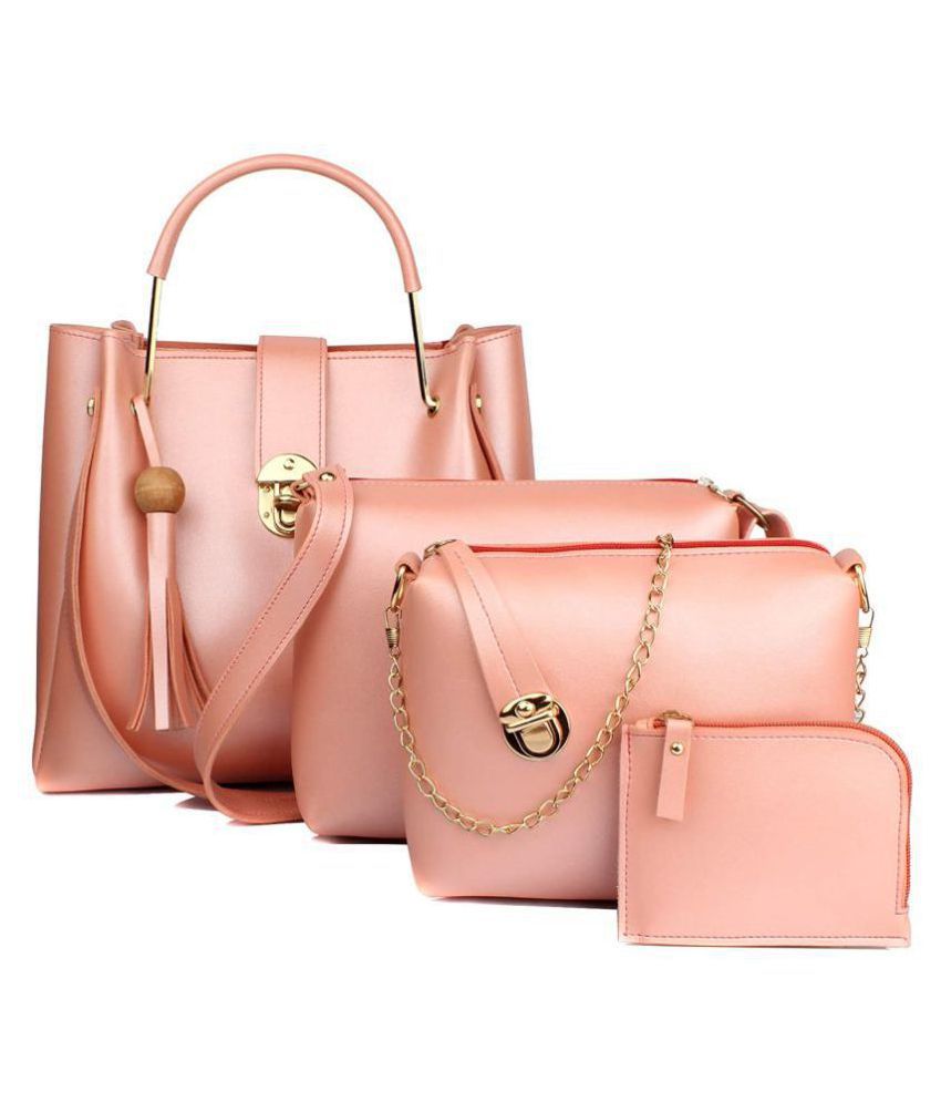 Parrk - Pink Solid Messenger Bags - Buy Parrk - Pink Solid Messenger Bags  Online at Low Price - Snapdeal